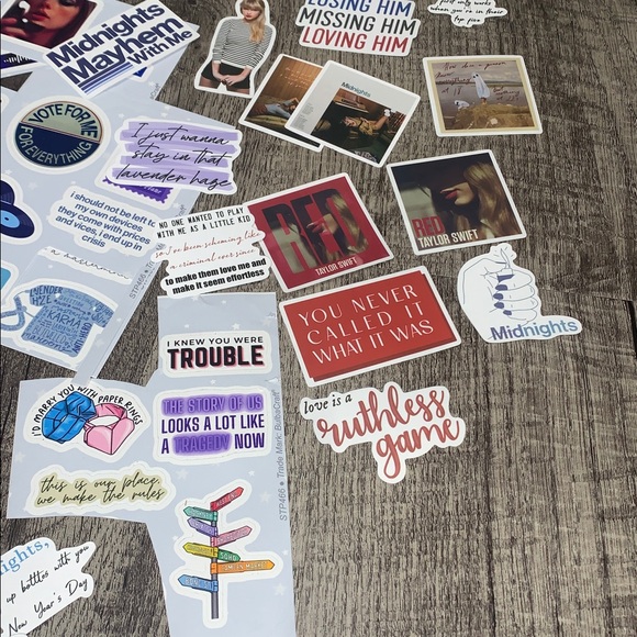 Taylor Swift Sticker Lot - Picture 4 of 7